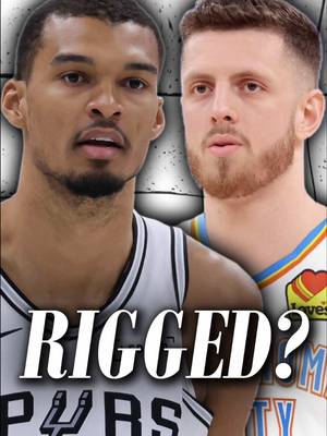 The OKC Thunder VS Spurs Series Is RIGGED 😭 NBA on NBC posted the clip themselves 👀 Hartenstein got away with EVERYTHING in Game 2. FOUL or PHYSICAL? 🤔 #NBA #NBANews #Spurs #Thunder #SGA 