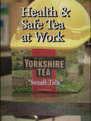 Oh no - socialising! This staff training video from the Yorkshire Tea archives tackles the greatest workplace hazard of them all. #tea #workplace #smalltalk