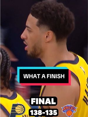 Down but NEVER out. #nbaplayoffs #NBA #pacers #tyresehaliburton #basketball 