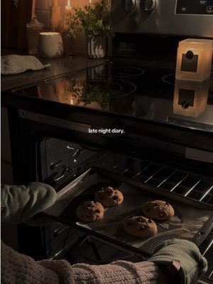 your reminder to slow down & enjoy the things that make you happy  #nightroutine#baking#girltherapy#cozyvibes#latenight  fyp, cookies, twilight 