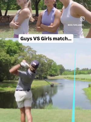 Guys VS Girls Match #golf #golfer #sports #foryoupage 