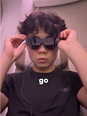 These RayNeo Air 4 Pro is so fricken cool man. My lifesaver for my long flights.  #RayNeoAir4Pro #RayNeo #XRglasses #Smartglasses#ARGlasses  @RayNeo 