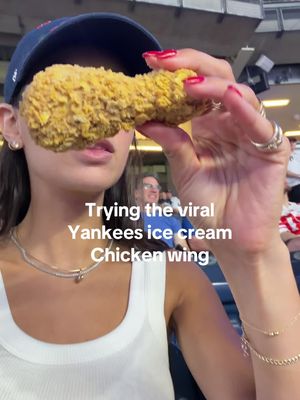 This is a must @Yankees #yankeestadium #chickenwing 