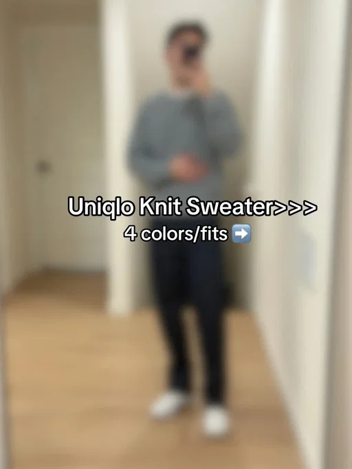 Never really been a sweater guy, but these are 🔥. Started with one purchase and then saw some on sale so😂 They’re “washable”, so I toss them inside a mesh bag I bought for the washer. Then I let them air dry flat on a towel to keep shape. Highly recommend these! Top: @UNIQLO USA  Pants: either trousers from UNIQLO or baggy jeans from @abercrombie & fitch  #mensoutfit #sweater #mensfashion #mensstyle #malefashion  . . men’s outfit ideas, male fashion creator, men sweater, Uniqlo, men’s wardrobe, men’s style, men’s fashion