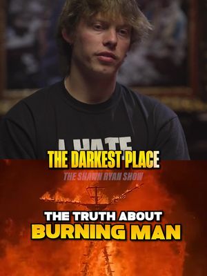 The Darkest Thing He Saw at Burning Man. 😳 Watch the FULL episode with Bryce Crawford at 12:30 PM CST.  #horror #horrorstories #DidYouKnow #creepy #shawnryanshow 