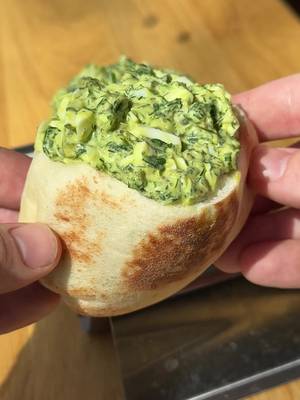 Green Goddess Egg Salad Pita Sandwich is the only thing I’ve been craving (and making) all week ☀️ It’s based on my classic egg salad recipe using @Organic Valley pasture-raised eggs, but this time I blended in fresh herbs, which gives it that gorgeous green color and makes it feel extra fresh and fun. Stuff it into a homemade pita and you’ve got a seriously perfect breakfast. Thank me later. Have a wonderful weekend! Ingredients: 2 pitas 6 pasture raised eggs 40 gr mayo 1 tbsp chives, chopped 1 tbsp capers, chopped 1 tbsp mustard 1 handful parsley 1/2 handful dill ½ tsp freshly ground black pepper ½ tsp Atlantic sea salt Hot sauce (for serving, optional) Method: - Add the eggs to a salted boiling water and boil for 7 minutes. Transfer into ice water for 5 minutes. Then peel and separate egg yolks from egg whites. - Add the egg yolks to a food processor with mayo, mustard, parsley, dill, salt and black pepper. Blend until smooth. - Chop the egg whites. - In a bowl, combine the chopped egg whites, chives, capers, and green egg yolk mix. Mix until combined. - Open up the top of your pita and fill up with this beautiful egg salad. Don’t forget to add hot sauce on top. - YASSS!
