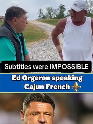 With Coach O back with the LSU football team, this time as an assistant coach on Lane Kiffin’s staff, figured this is a perfect time to bring back this classic speaking moment from Orgeron  😂    ##CollegeFootball  ##lsu  ##tigersfootball  ##cajun  @@FanDuel 