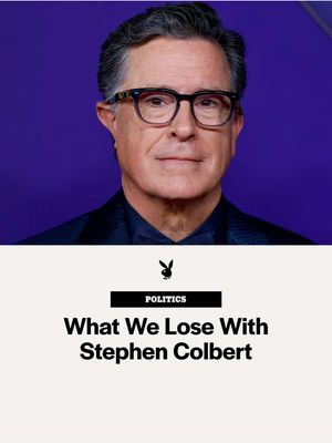 Stephen Colbert told Playboy in 2012 that fear kills thinking. Turns out he was describing his own future. Sara Ganim breaks down what really ended @colbertlateshow—and why it matters—at the link in bio.