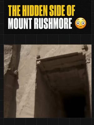 Back in the 1930s, Mount Rushmore was supposed to include a hidden chamber built deep inside the mountain known as the Hall of Records 😳 The unfinished granite tunnel was originally intended to store important American historical documents and records connected to the nation’s history and the monument itself. Decades later, a titanium vault containing porcelain panels engraved with key historical texts and information about the United States was sealed inside the mountain as a time capsule for future generations. #mountrushmore #History #usa #america #USHistory 