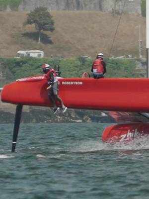 No athletes were hurt in the making of this video 👀🤝 #sailgp #athletes #f50 #falling #sailing 