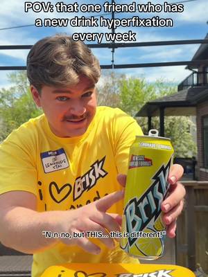 WE'RE STANNING BRISK LEMONADE ALL SUMMER LONG!!😌🍋 P.s. they're now available in Jumbo cans for an even bigger refresher!😉 @Brisk Canada #brisklemonade #stan #ad