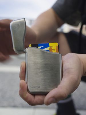 No matter how much testing we do in studio, there will always be surprises when we release a design and begin to use it in our lives. It's been over half a year since we shipped V3 of the Summit Card Case and here are three things we've noticed through daily use: 1) The slip joint closure is more than we expected. Not only does it keep the case securely closed, but it is so satisfying to use that we often find ourselves meditatively playing with it during our commutes and at our desks. 2) The smooth and rounded metal form makes the case way easier to slide in and out of our pocket (compared to your traditional leather card wallet). If we're rushing to catch a subway, the Summit comes out easily without dragging anything with it or catching on our pants. We went with rounded corners primarily because it looked nice - the functional benefit has been a pleasant surprise. 3) For better or worse, now we get asked about our wallet all the time. Some people think it's an old iPod, others think it's a lighter. The best moment is handing it to the inquisitive cashier or bartender and watching them interact with the object for the first time. There are no negatives yet (which is rarely the case), but that's what happens when you iterate 3 times on a product over 5 years. If you have feedback from your use of the Summit, drop it below. We'll take it into account for V4.