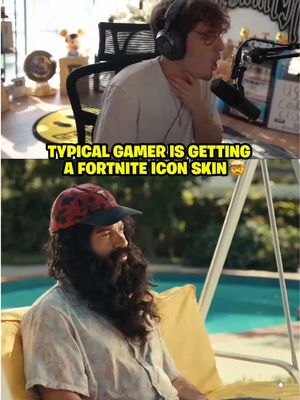 Typical Gamer is FINALLY getting an Icon skin 🤯 #fyp #clix #fortnite #typicalgamer #viral 