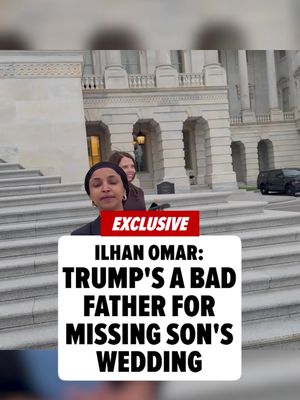 👀‼️ Rep. Ilhan Omar has more issues with Donald Trump than his political views ... she's questioning whether he's a good parent.