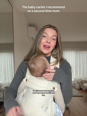 Worth the investment @portier #babycarrier #babywearing #secondtimemum 