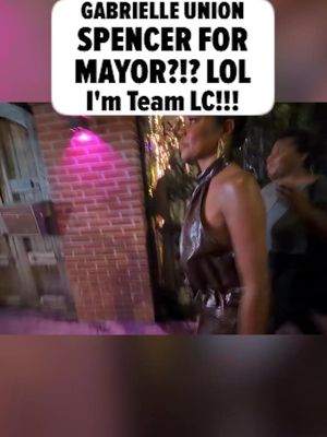 🗣️ Another star has weighed in on Spencer Pratt running for L.A. mayor ... and it's none other than Gabrielle Union. 🎥: BACKGRID