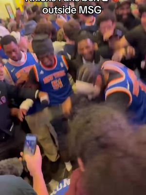 New York City after the Knicks went up 2-0 👀 #nyc #newyork #NBA 