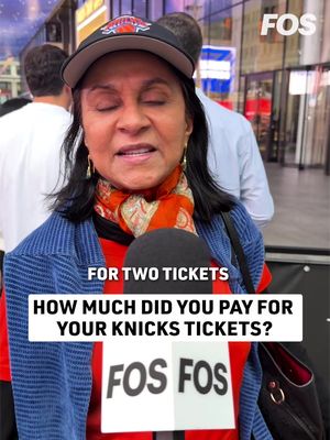 How much did Knicks fans pay for Game 2 playoff tickets? We hit the streets outside of MSG to find out. #knicks #NBA #nbaplayoffs 