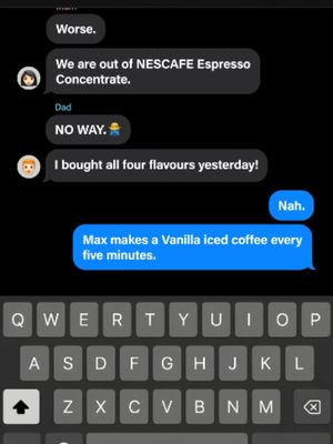 no family members were harmed in the making of this video 🤣🤣🤣 #fyp #trending #gospelremix #nescafecoldhacks #icedcoffeehacks