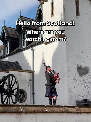 Turn your sound ON and UP to hear the bagpipes from Blair Castle in the beautiful region of Perthshire, Scotland! 😍🎶 #Scotland #VisitScotland #ScotlandTravel #ExploreScotland