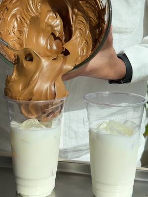 Spanish iced fluffy coffee! Ingredients  Condensed milk 1 teaspoon  Milk of choice 200ml Instant coffee & sugar 2 teaspoons  Hot water 4 teaspoons  Ice cubes 