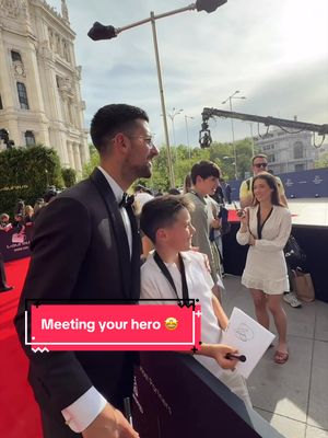The pure joy of meeting your hero 🤩 Wishing five-time Laureus World Sportsman of the Year and this year’s co-host, @Novak Djokovic a very happy birthday 🥳 #Laureus26 #novak #djokovic 