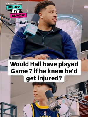 Hali left it all on the court, and he has no regrets.  Check out the full episode of Play it Back with @Ray ft. @Tyrese Haliburton , available on our YouTube channel 📲
