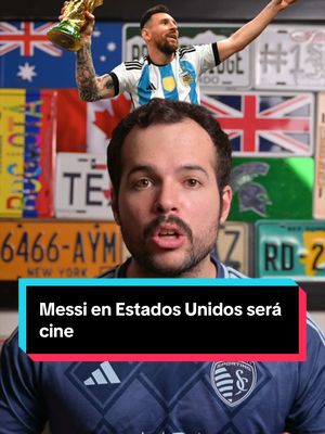 Messi en Estados Unidos será cine 🚬 y podrás verlo con @TickPick ‼️🙌 #Messi #KansasCity #Argentina #Fútbol #Soccer 