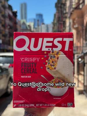 Asking New Yorkers how they feel about the new @Quest Nutrition snacks!    #questpartner #newyorkcity #food 