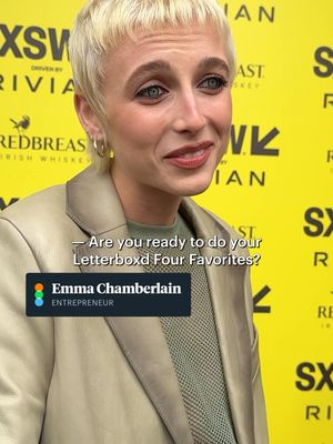 Four Favorites with Emma Chamberlain on her birthday 🎈  Forbidden Fruits is now available on VOD. #fyp #film #movie #FourFavorites #EmmaChamberlain