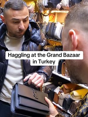 Haggling at the Grand Bazaar in Turkey #istanbul #turkey #grandbazaar 