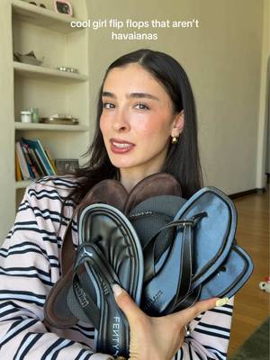 chanclas that i love for summer outfits 🩴 #flipflops #summerstyle @reformation @PUMA @Everlane 