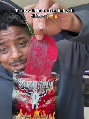 Texas said let’s make jerky hit different 🤠🔥 #hotbeefjerky #tiktokshop #snackcheck 