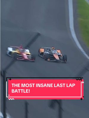 Does it get any crazier than this? 🤯   #INDYCAR #Racing #Indy500
