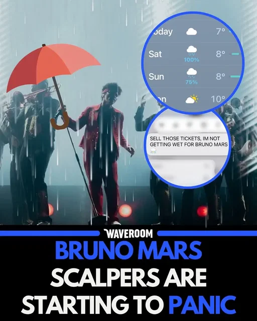 Toronto’s rainy forecast might actually be saving fans hundreds right now 😭☔️ @brunomars  With Rogers Stadium being fully outdoor, resale prices for Bruno Mars are starting to dip heavy ahead of the weekend shows. Some sections that were pushing $300+ are now sitting close to face value… and even floor seats are slowly dropping 👀 A lot of resellers probably expected instant sellouts across all 5 nights, but 250,000+ tickets is A LOT of inventory 😭 Follow @waveroomtv_ for more Toronto content! DM us your videos/photos to be featured on the page! We aim to keep our space respectful. Hate/racism comments are not tolerated and will be removed to the best of our capabilities. 🏷️ #waveroom #waveroomtoronto #toronto #canada #mississauga