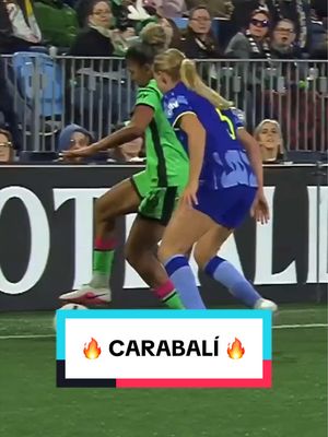 The sauce from Jorelyn Carabalí 💃🔥 #NWSL #skills #Carabali #Boston 