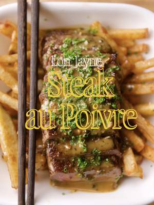 I still can’t believe @lorijaynebk is turning these out at $25 a pop. What an absolute DEAL! As soon as I saw this I just couldn’t resist trying it out, but It’ll be very hard going back to a traditional au Poivre sauce now.  Recipes update every Saturday on my newsletter- link in bio 🔝
