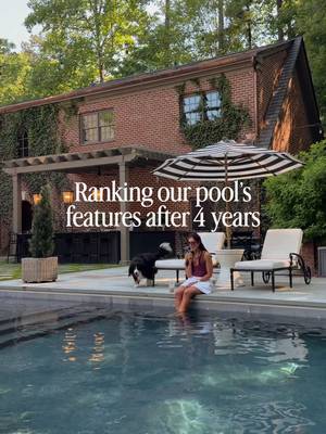 We've had our pool for 4 years and I'm ready to talk.