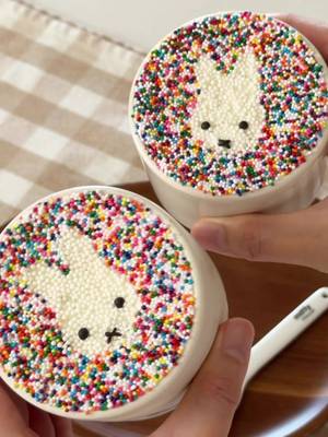 let’s make the viral dot cakes but with miffy! #dotcakes #miffy #nijntje 
