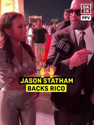 Jason Statham admits Rico ran out of opponents… so he had to face Usyk 🔥🔥 🎟️ Buy #UsykRico Live now on DAZN | @ringmagazine ▪️ #DAZNBoxing #OleksandrUsykUsyk #RicoVerhoeven