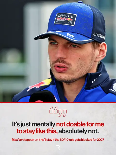 Max Verstappen on his F1 future if plans for engine rule changes for 2027 are blocked by teams…  #maxverstappen #f1 #Motorsport #racing 