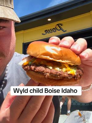 Wyld child Boise Idaho burger was very good NOT as good as the hood burger but their sweet potato waffles fries were amazing definitely highly reccomend either way #fyp #boise #idaho  Boise Idaho  Boise 