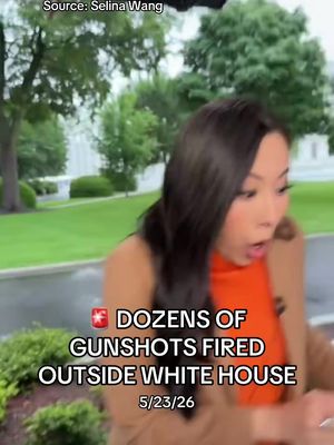 🚨 NEW VIDEO: Reporter Selina Wang says she was filming this social video from the White House North Lawn when “dozens of gunshots” suddenly rang out. “We were told to sprint to the press briefing room where we are holding now,” Wang posted after the chaotic scene unfolded outside the White House.