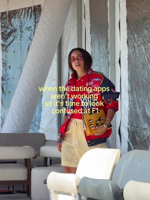 “Wait how fast do you think they’re going?”🤭 No cause we’re taking matters into our own hands ladies  #formula1 #formulaone #grandprix #grandprixducanada #dating