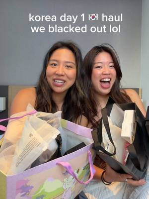 what we bought in korea day 1 in seoul - my fav skincare and restocking my basics  #koreahaul #oliveyoung 