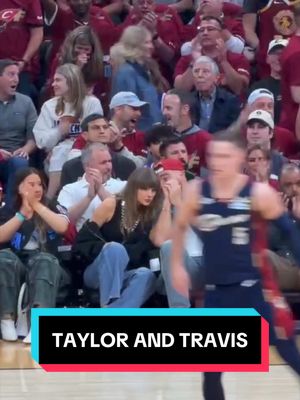 TAY & TRAV IN THE LAND! #taylorswift #traviskelce #swiftie #cavs #NBA 