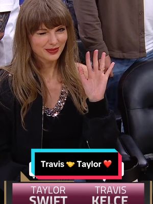 Taylor approves of Travis Kelce’s chug 😭 #NBA #NBAPlayoffs #TravisKelce #TaylorSwift #Cavs 