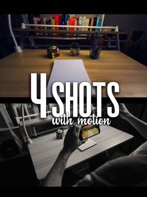 Another 4 cool motion shots. This time “writing edition”. Might not be as visually pleasing as the previous version, but I still like it.  Follow for more! #content #camera #contentcreation #cinematic #motion