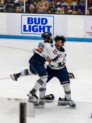 Double overtime hero Joey Macrina @Sioux Falls Stampede #ClarkCup 