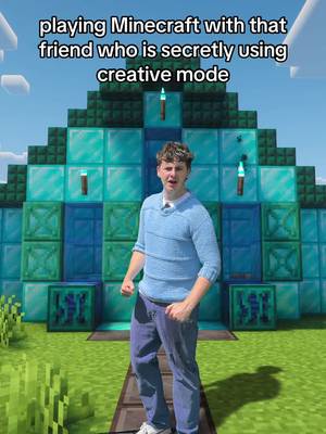 Where’s the fun in cheating?😂🔥 #comedy #videogames #Minecraft 